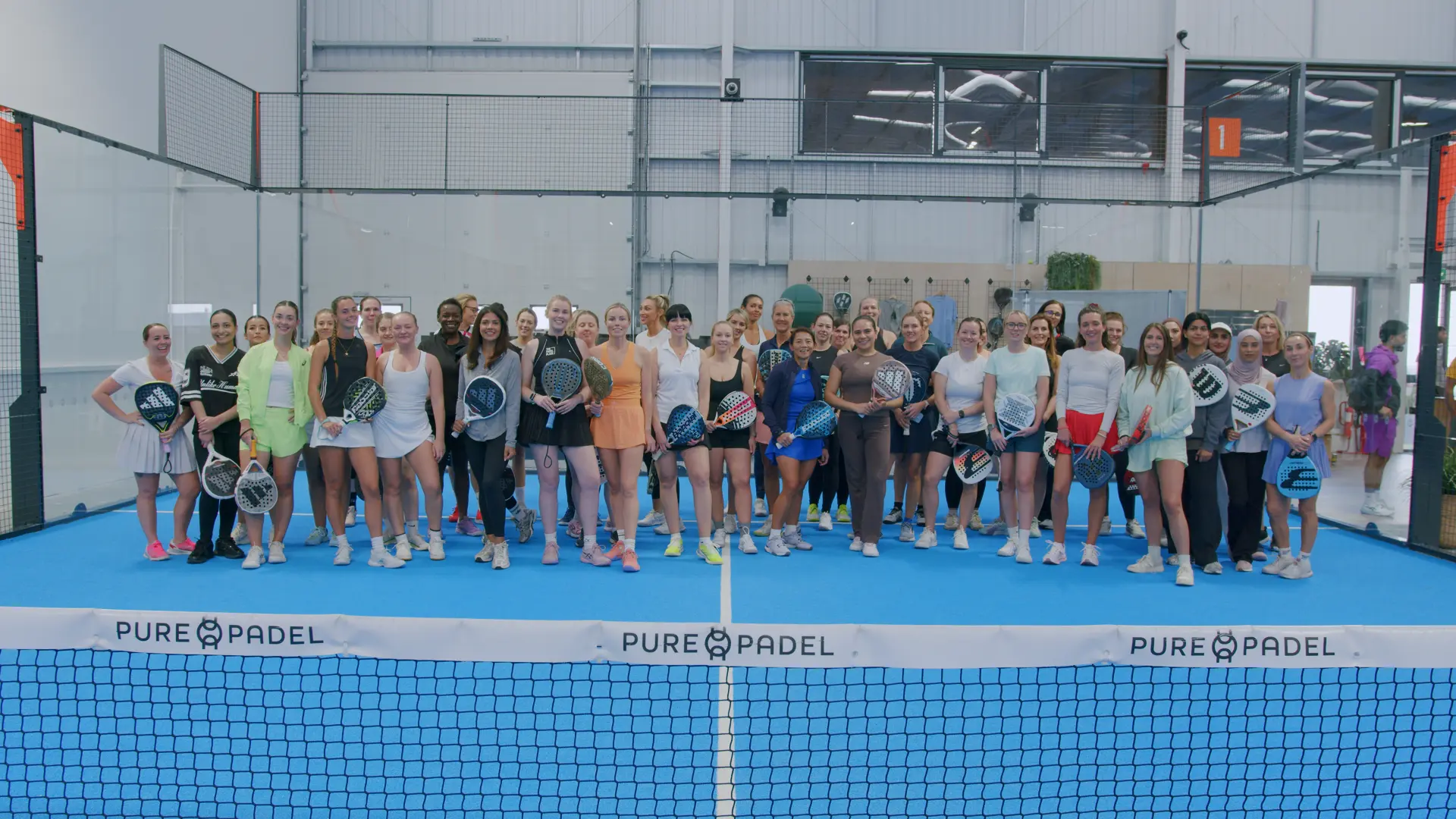 Women's players — Padel Grid R08 · Pure Adlington